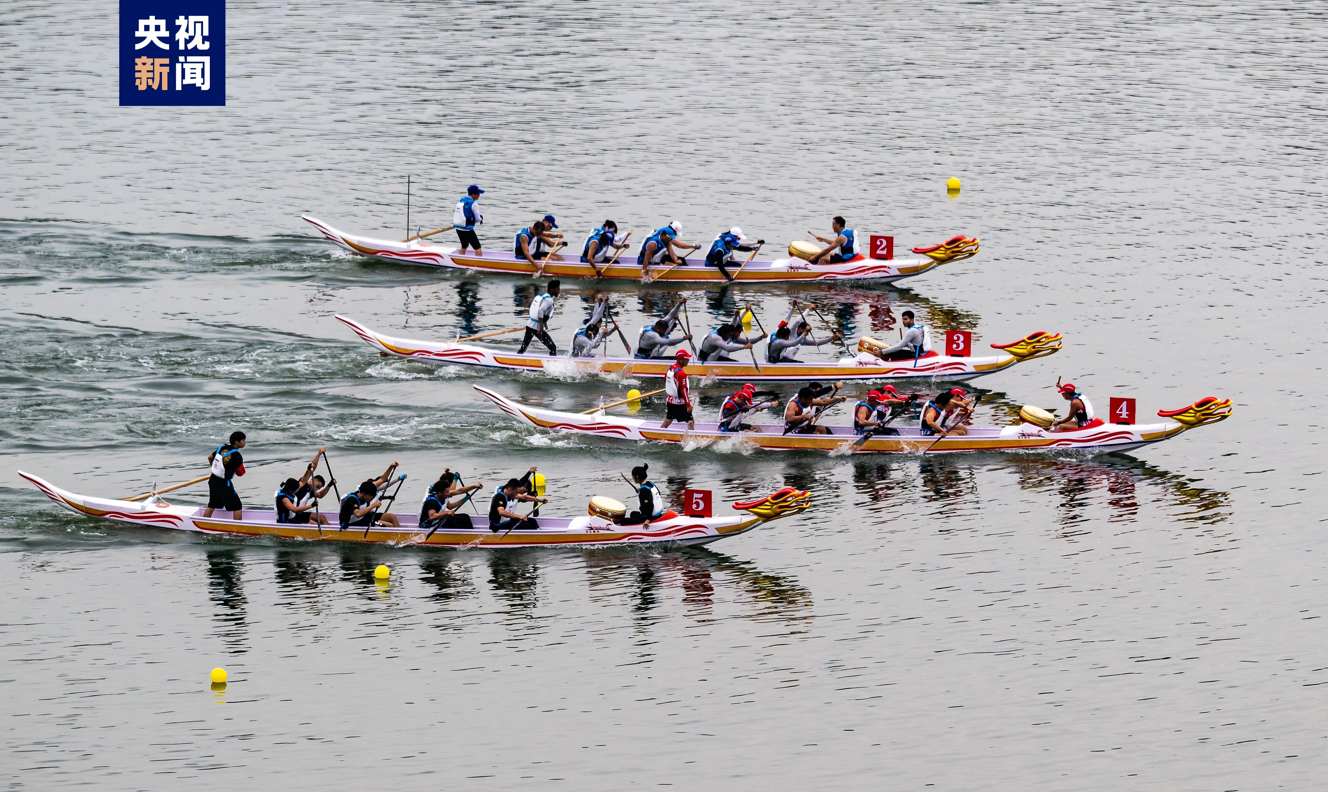 2023年国际皮划艇联合会龙舟世界杯今日在湖北秭